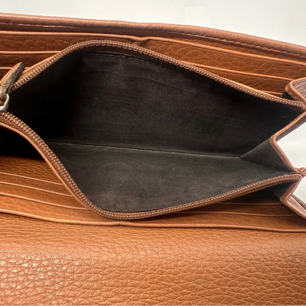 Gucci Soho leather wallet brown good condition - Picture 9 of 12